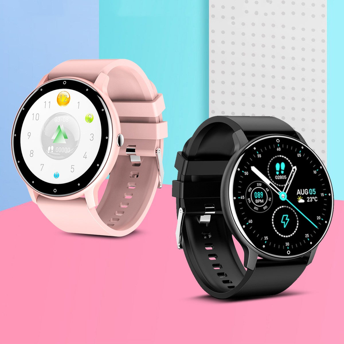 Smartwatch with Sleep and Step Tracking