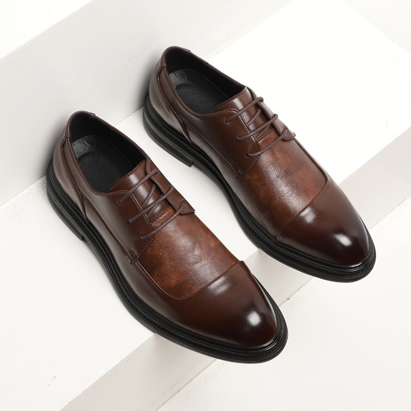 Men's Pointed-Toe Dress Shoes — product view