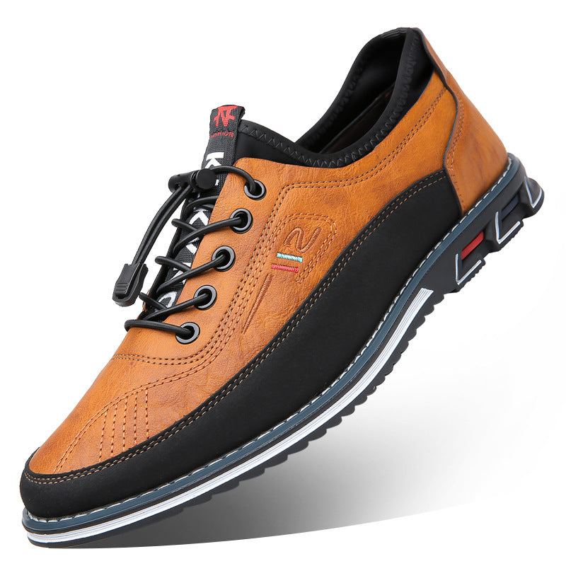 Men's Leather Casual Sports Shoes