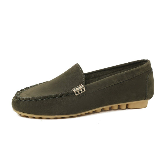 Women's Flat Slip-On Pumps — product view