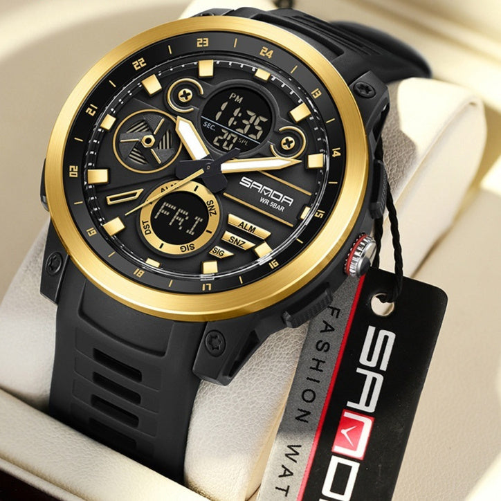 Digital Sports Watch with Alarm Reminder