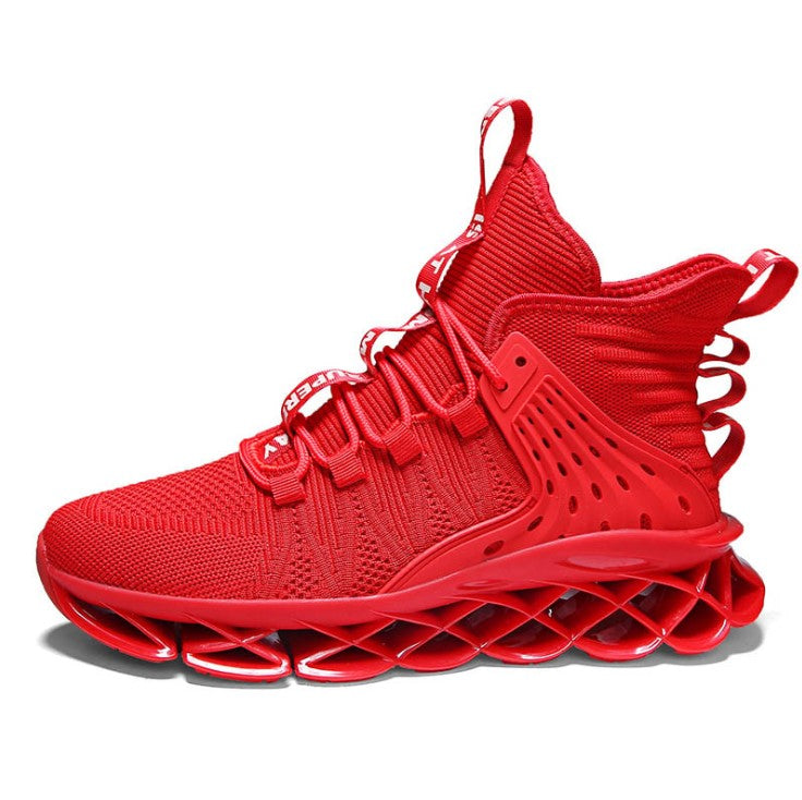Men's High-Top Woven Sneakers — product view