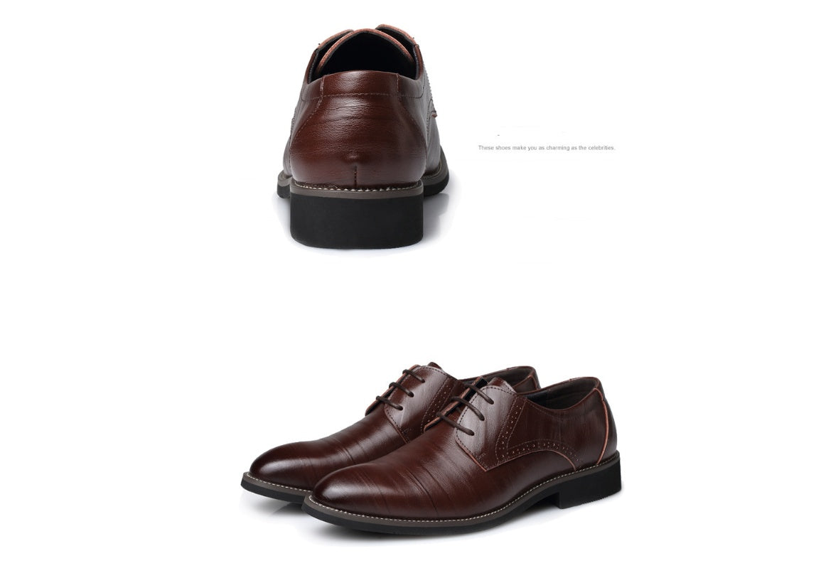 Men's Rivet-Detail Dress Shoes — product view