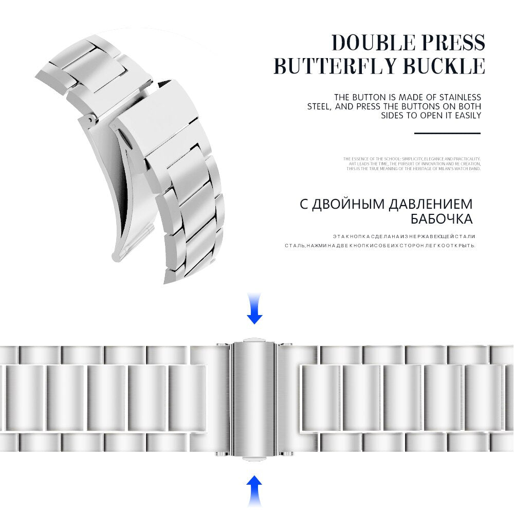 Stainless Steel Watch Strap and Accessory Options