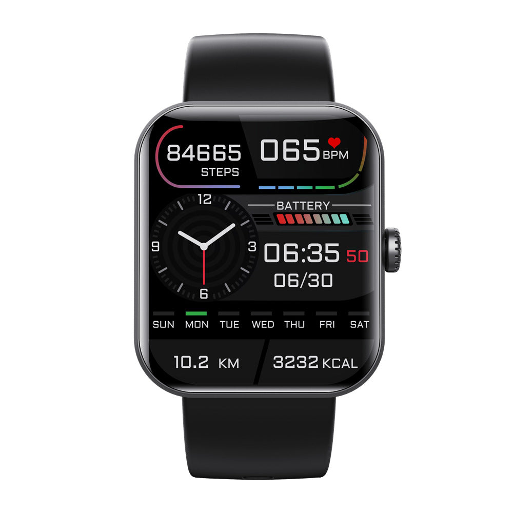Everyday Smartwatch with Silicone Strap Options