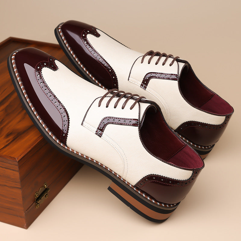 Men's Pointed-Toe Casual Dress Shoes