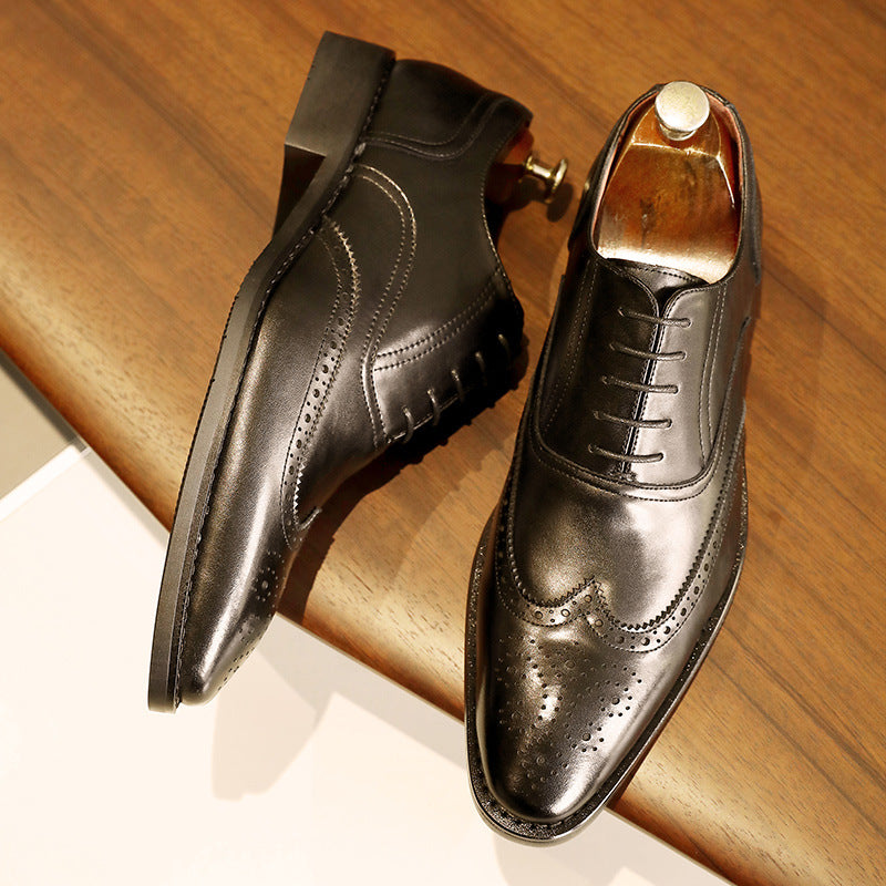 Men's Oxford Shoes with Rubber Soles — product view