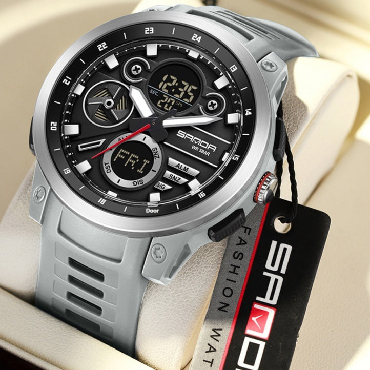 Digital Sports Watch with Alarm Reminder