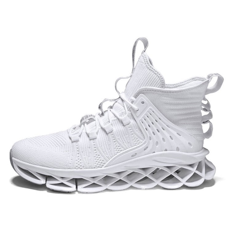 Men's High-Top Woven Sneakers — product view
