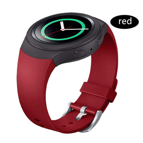 Solid-Colour Replacement Sport Watch Strap