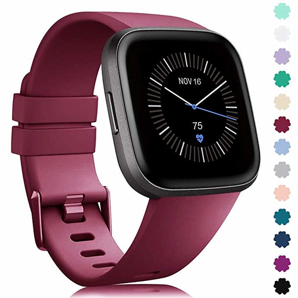 Silicone Sport Watch Strap with Colour Buckle