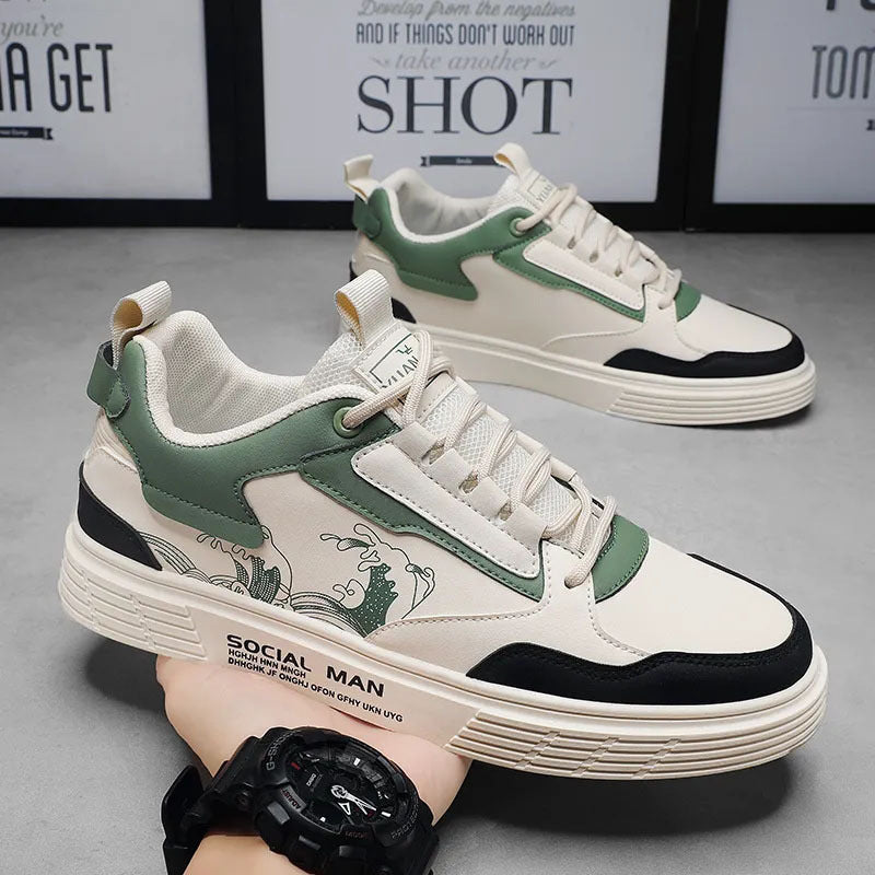 Men's Flat Casual Skate-Style Shoes
