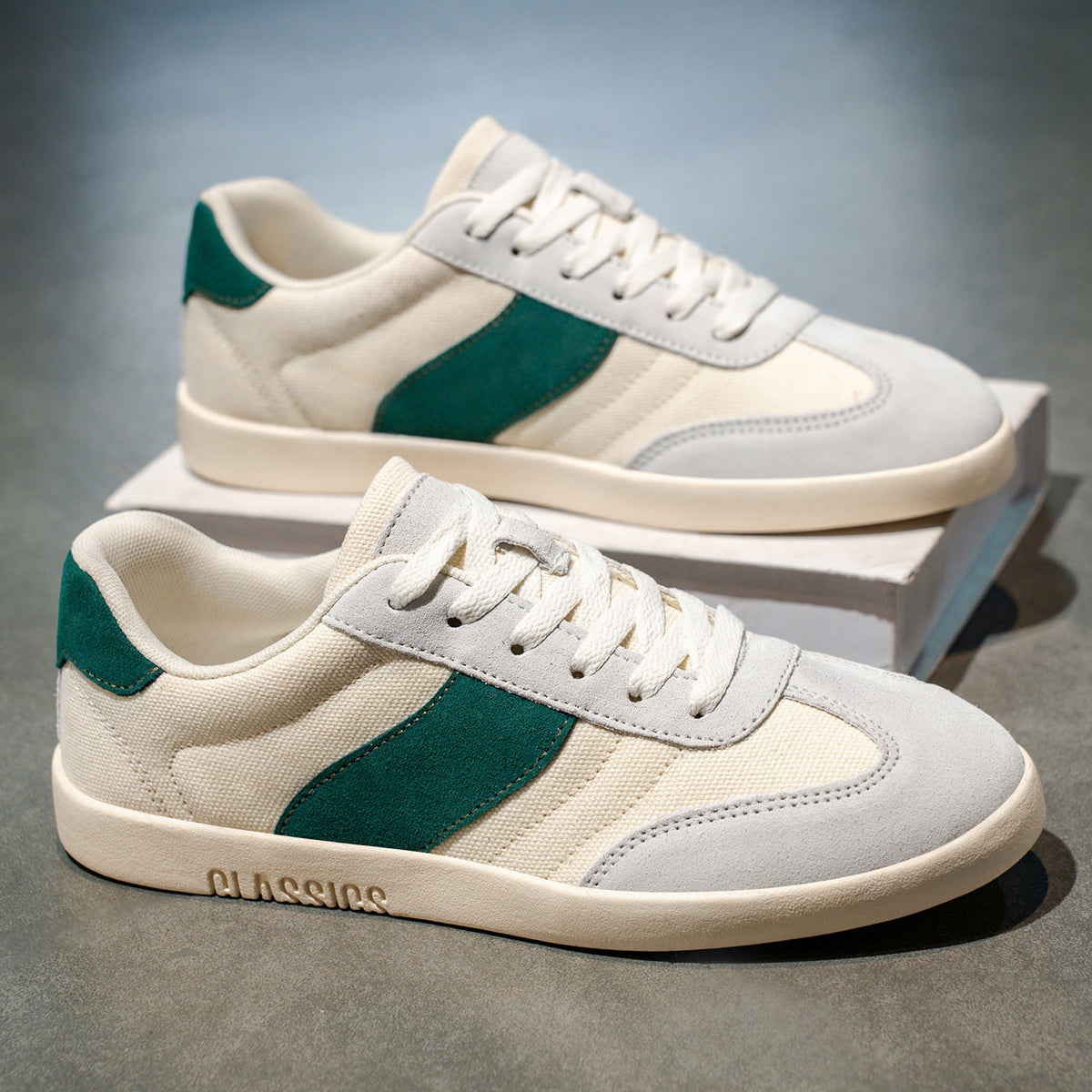 Men's Colour-Block Casual Sneakers — product view