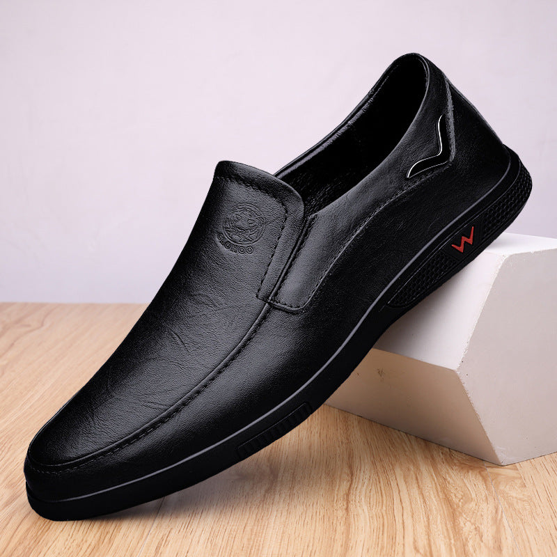 Men's Cowhide Business Casual Shoes