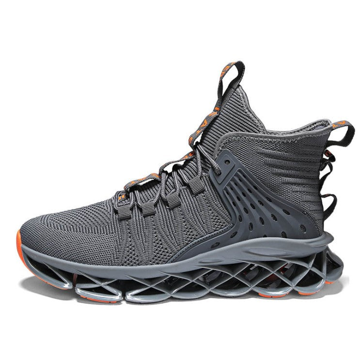 Men's High-Top Woven Sneakers — product view