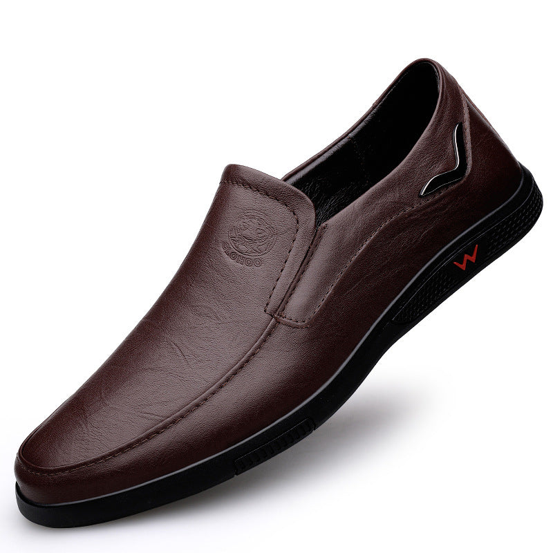 Men's Cowhide Business Casual Shoes