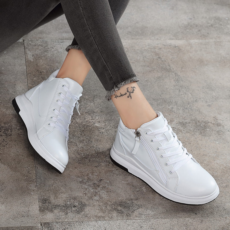 Black Casual Skate-Style Shoes