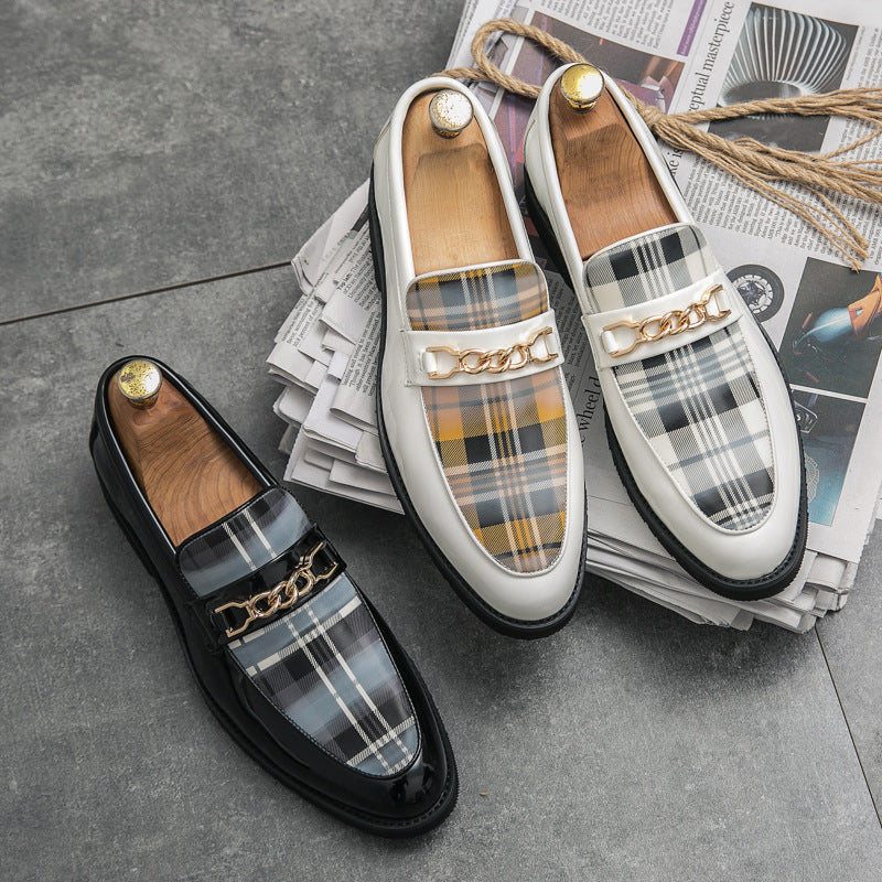 Men's Pointed-Toe Casual Dress Shoes