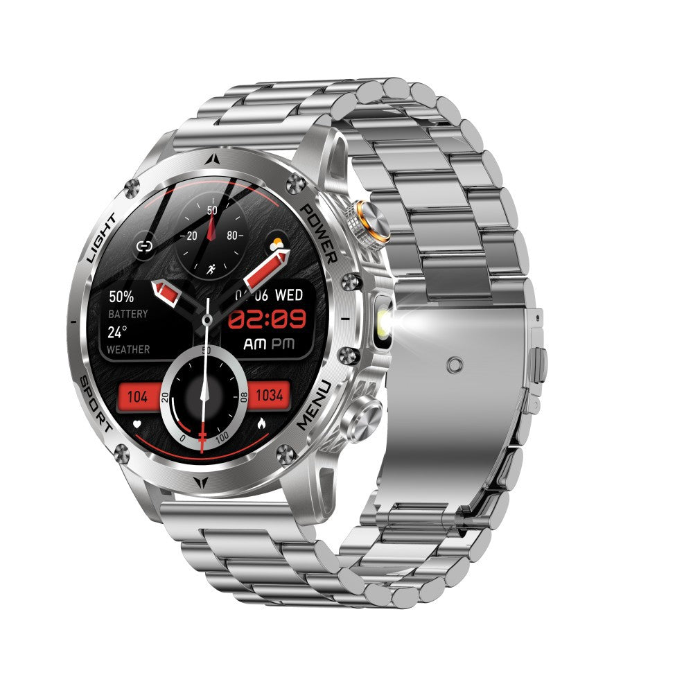 Outdoor Smartwatch with Two-Strap Options