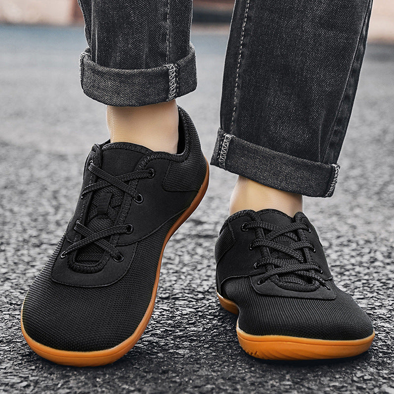 Men's Wide-Toe Casual Sneakers