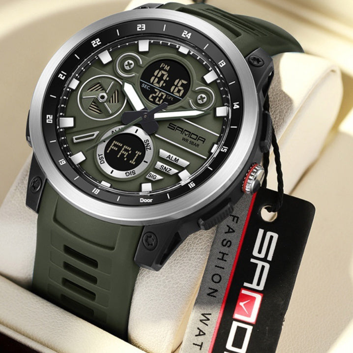 Digital Sports Watch with Alarm Reminder