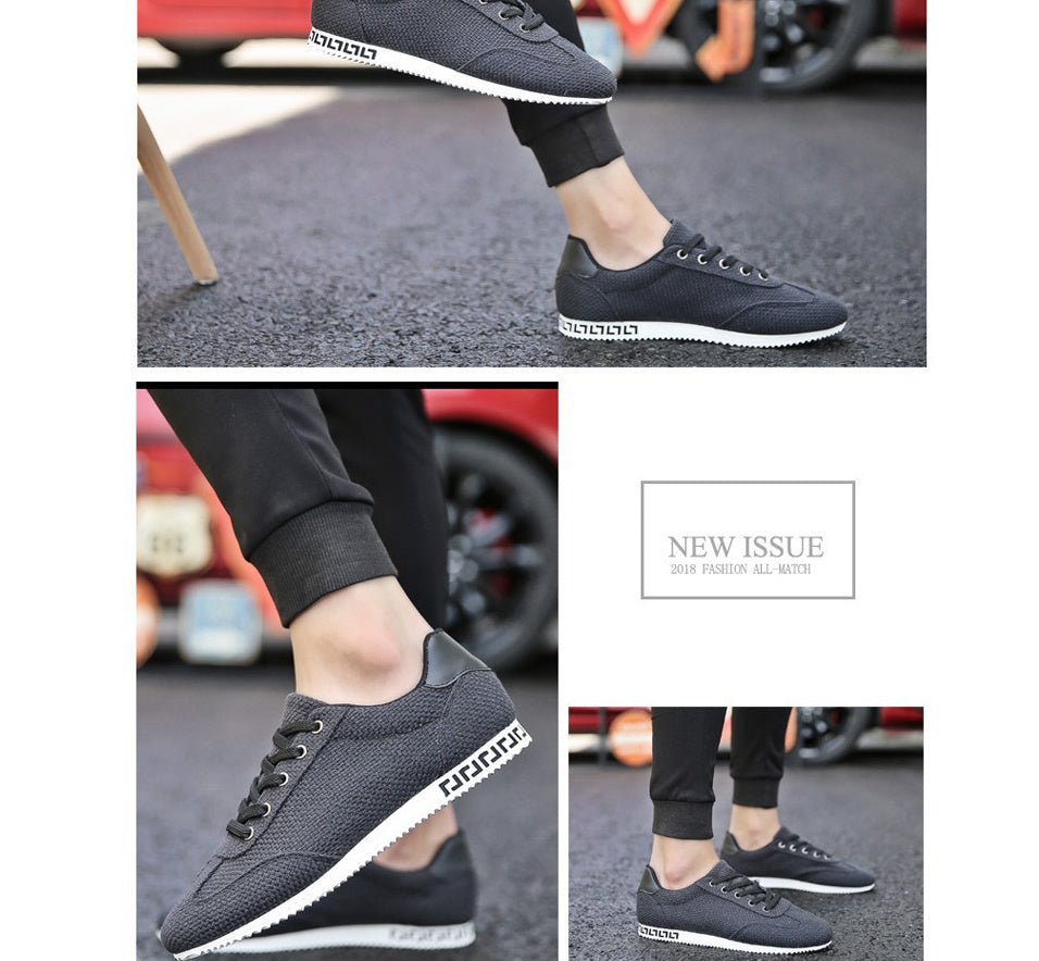 Men's Linen-Style Casual Shoes