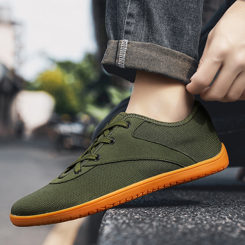 Men's Wide-Toe Casual Sneakers