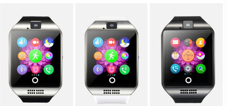 Touchscreen Smartwatch with Camera and Card Slots