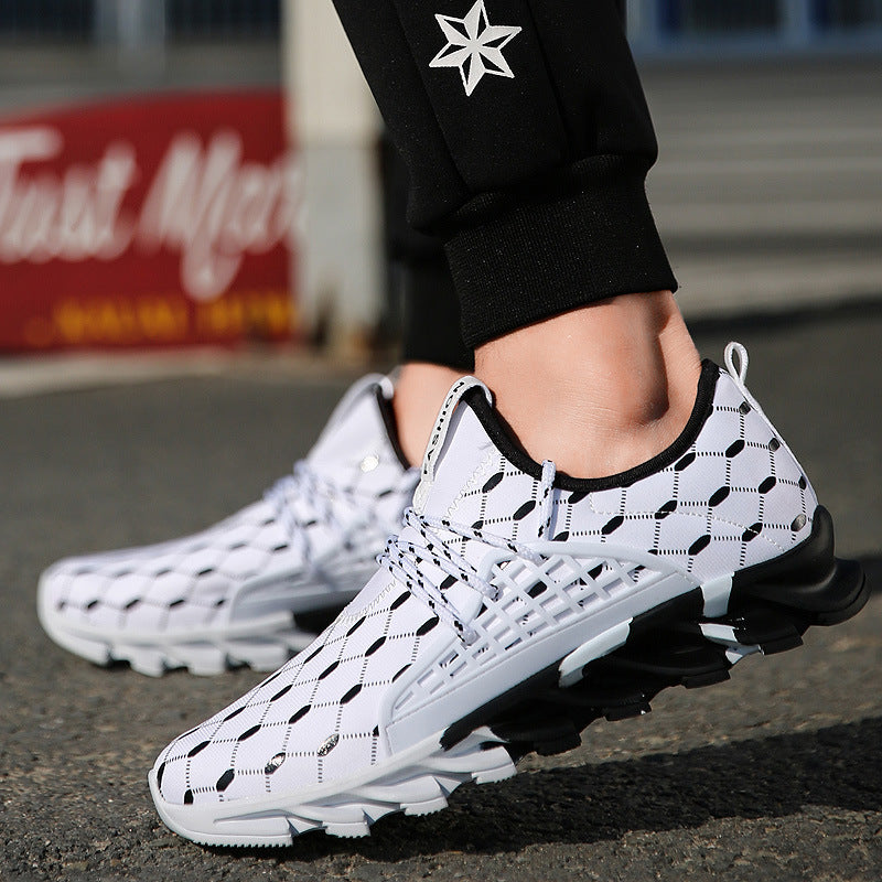 Men's Sculpted-Sole Athletic Sneakers — product view