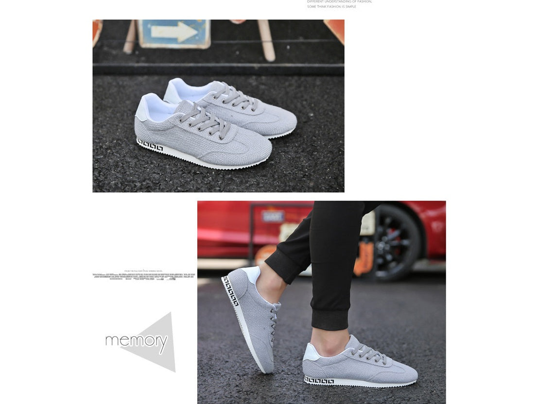 Men's Linen-Style Casual Shoes