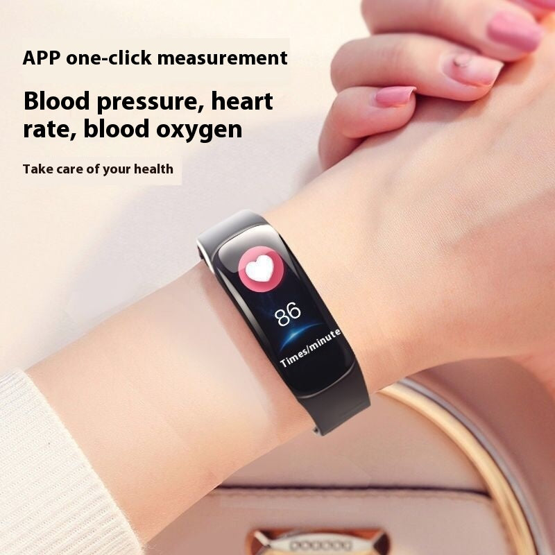 Colour-Screen Bluetooth Step-Tracking Watch