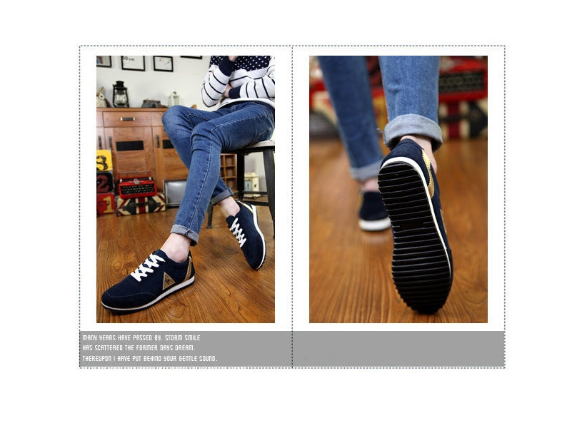 Men's Linen-Style Casual Shoes
