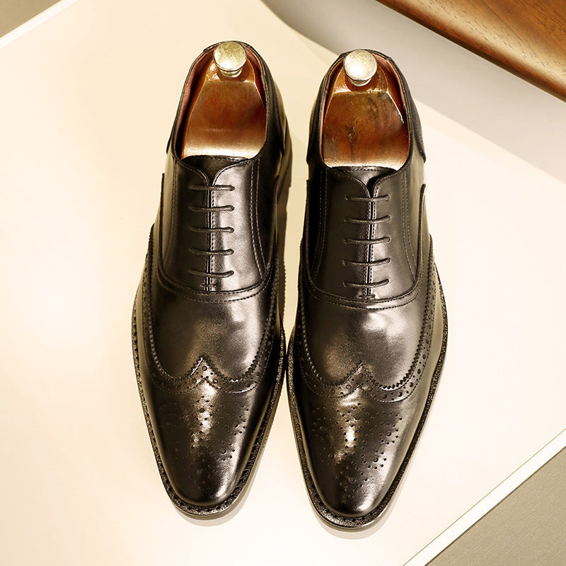 Men's Oxford Shoes with Rubber Soles — product view