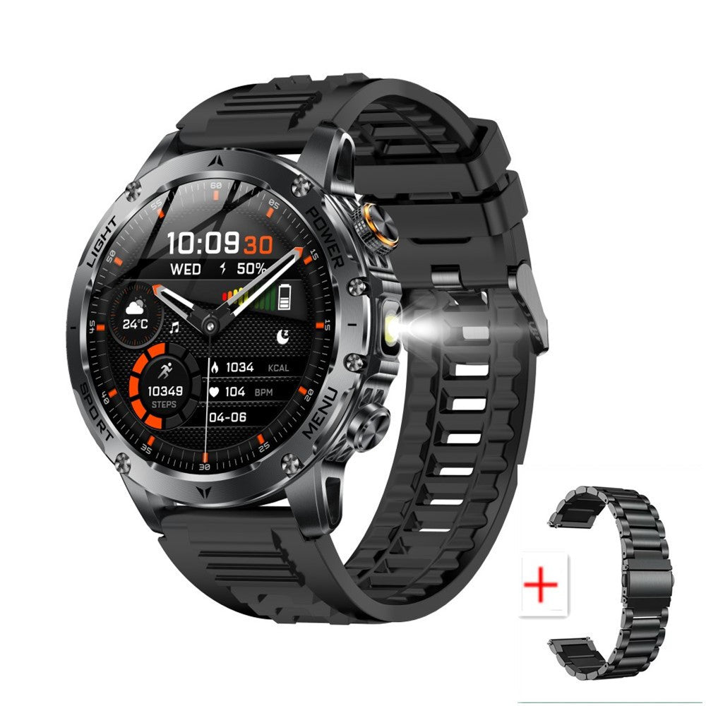 Outdoor Smartwatch with Two-Strap Options