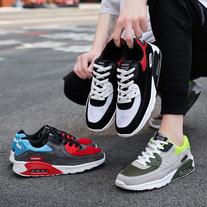 Men's Mesh-Style Athletic Sneakers