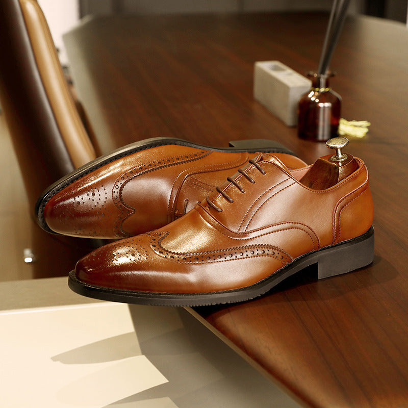 Men's Oxford Shoes with Rubber Soles — product view
