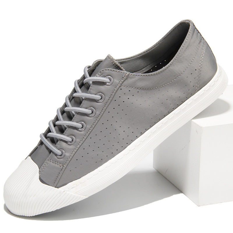 Men's Low-Top Canvas Slip-On Shoes