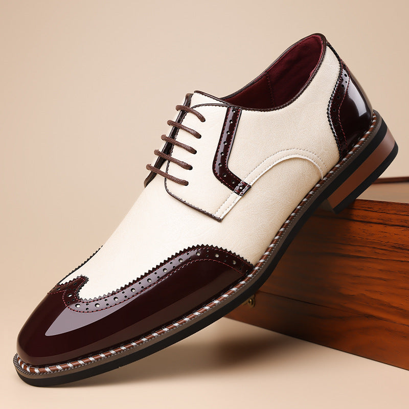 Men's Pointed-Toe Casual Dress Shoes