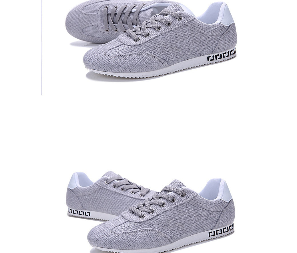 Men's Linen-Style Casual Shoes