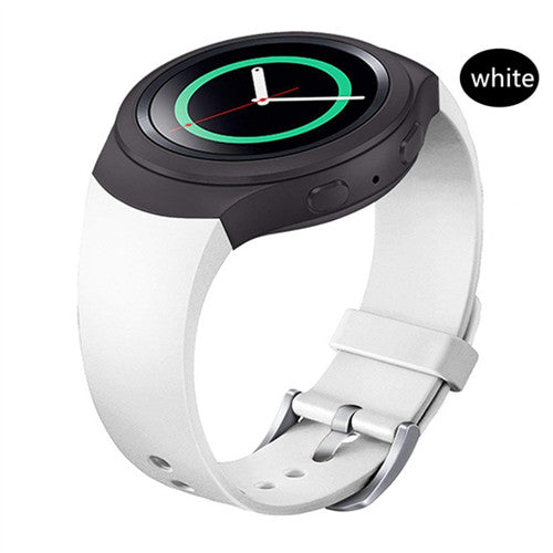 Solid-Colour Replacement Sport Watch Strap