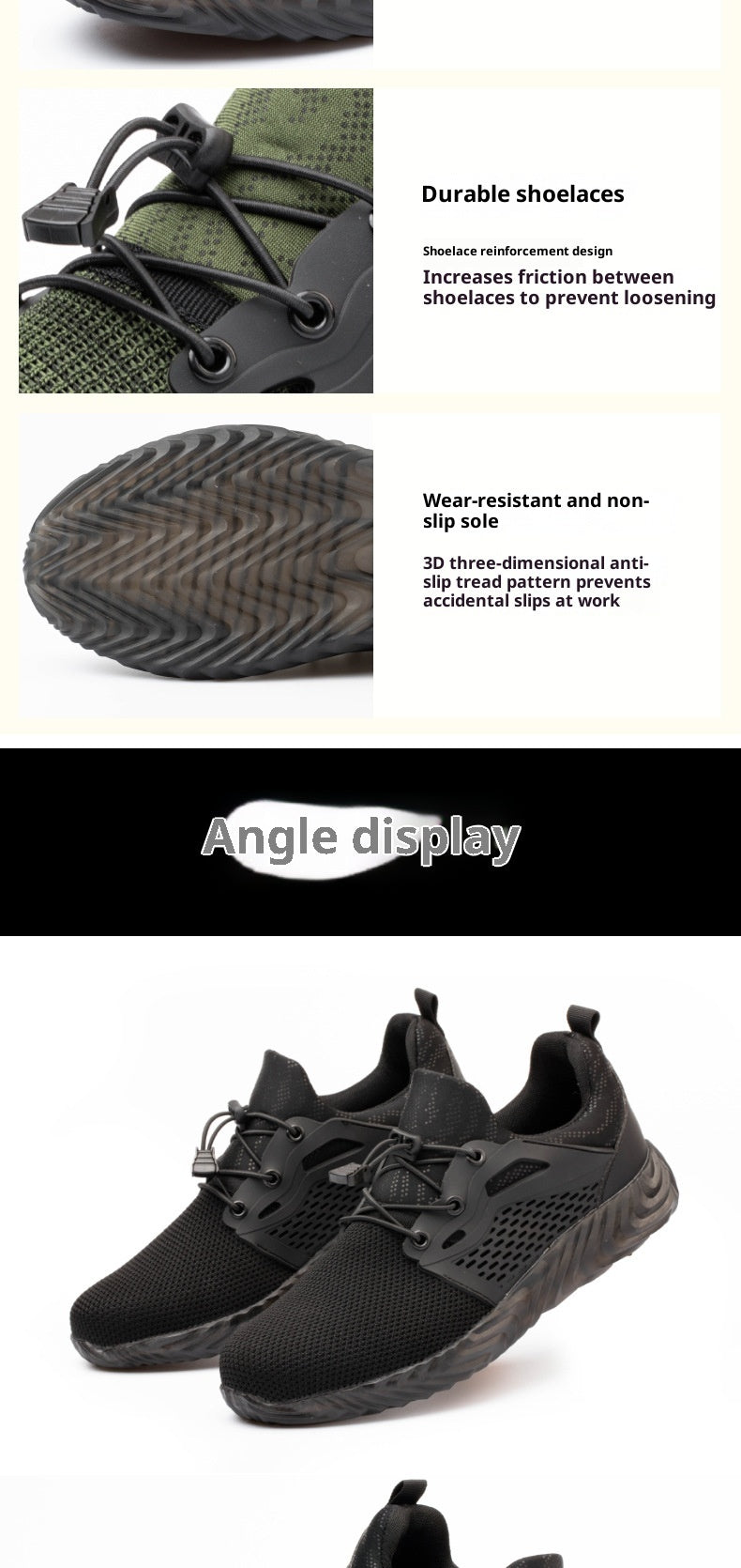 Men's Lightweight Work Shoes — product view