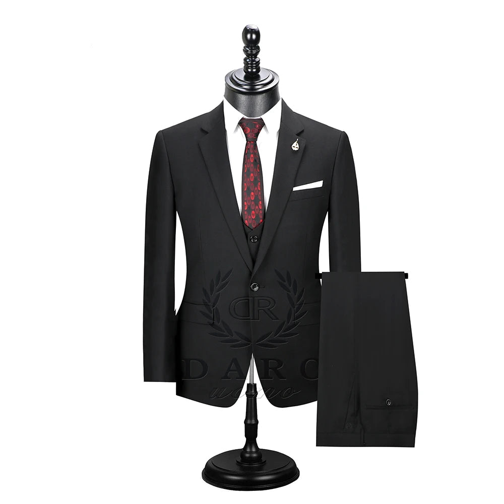 Men's 3-Piece Slim Fit Suit Set — product view