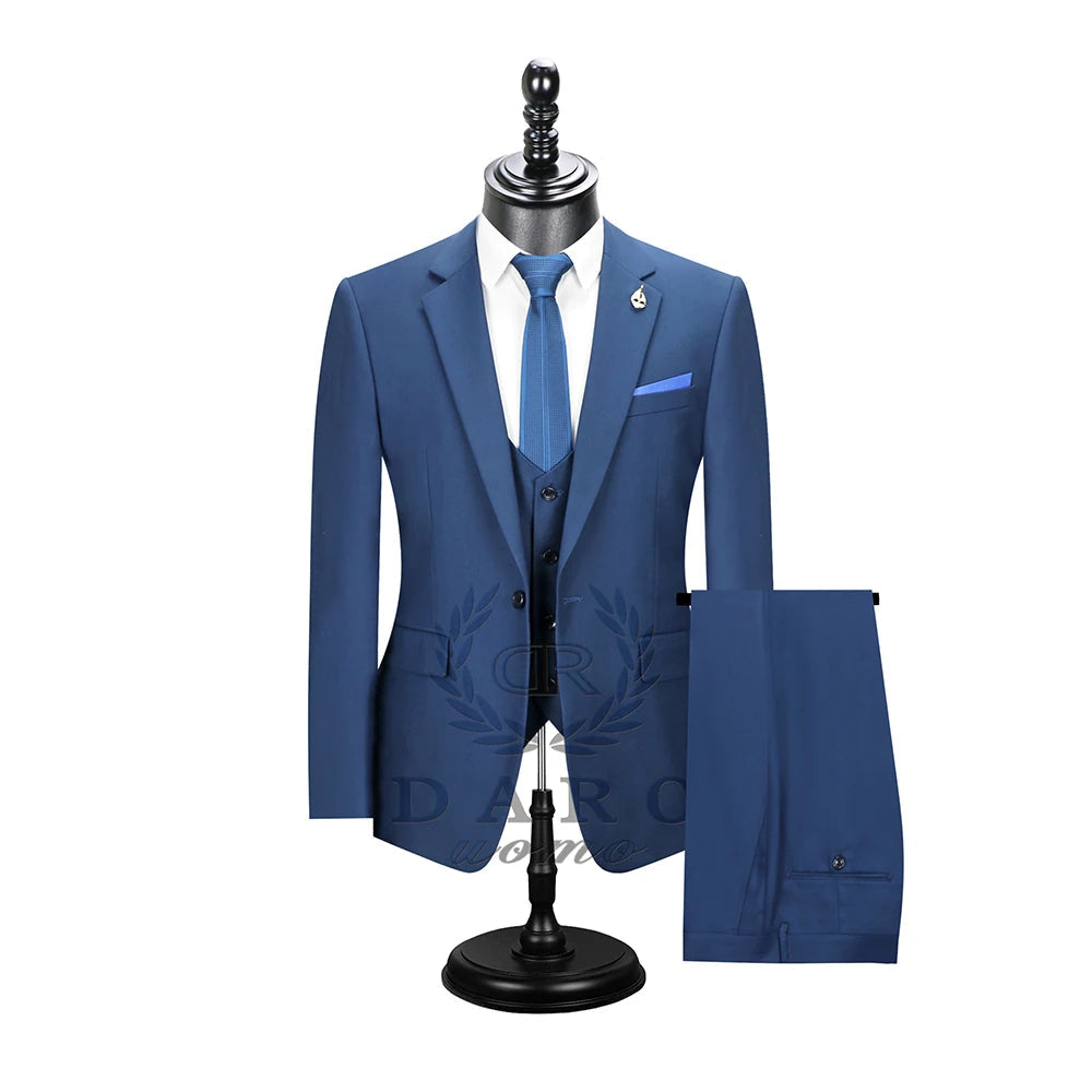 Men's 3-Piece Slim Fit Suit Set — product view