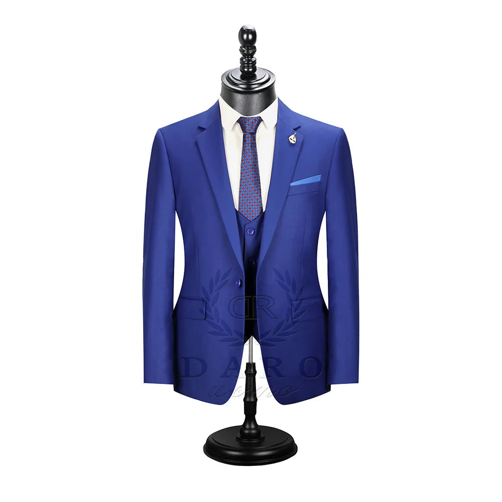 Men's 3-Piece Slim Fit Suit Set — product view