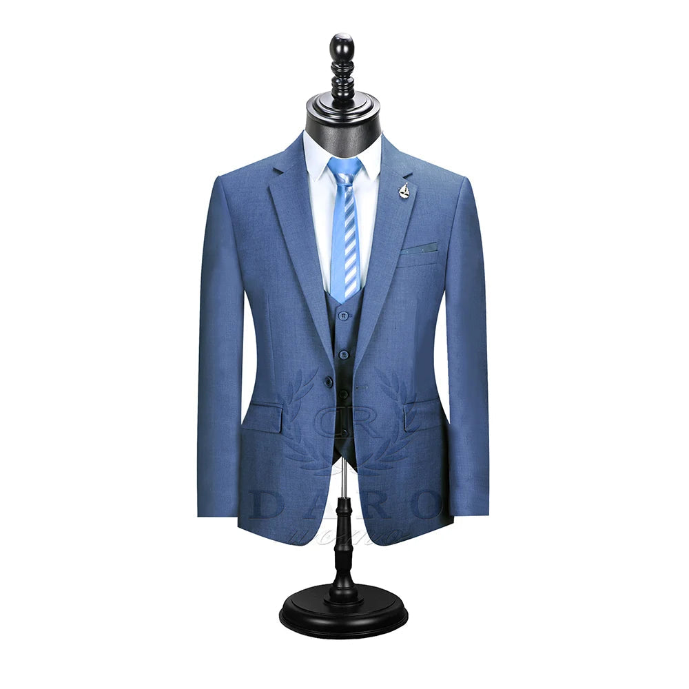 Men's 3-Piece Slim Fit Suit Set — product view