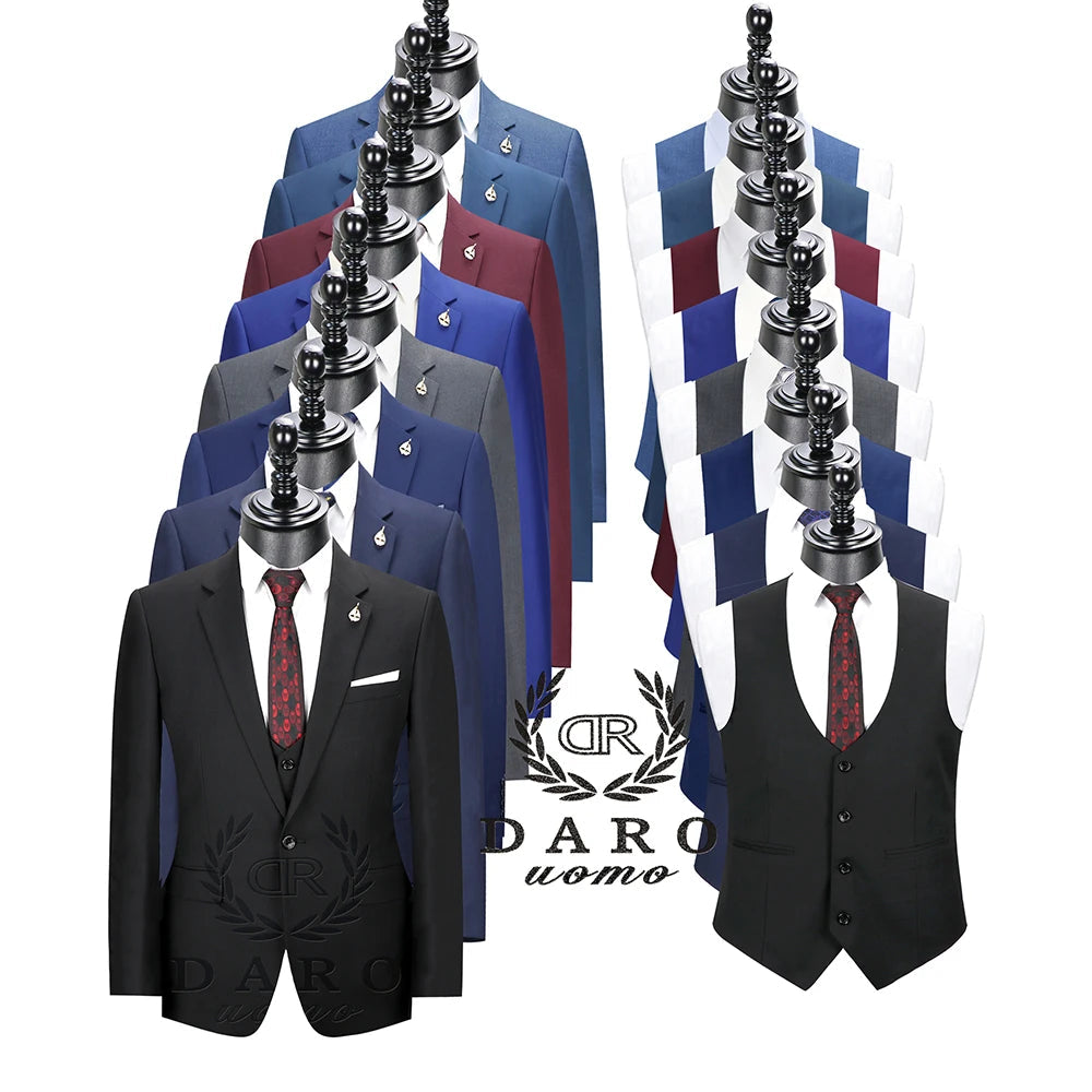 Men's 3-Piece Slim Fit Suit Set — product view