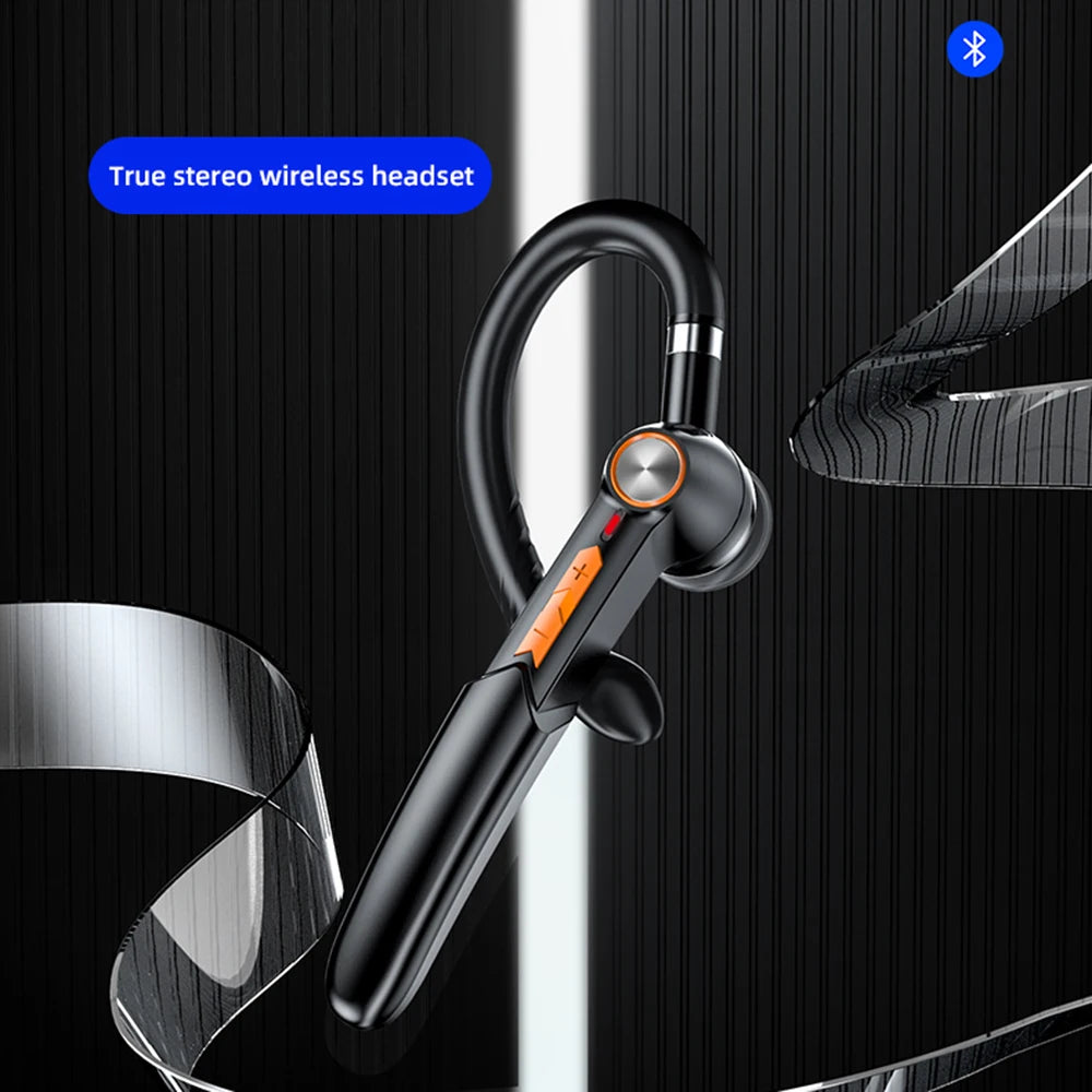 Bluetooth 5.0 Touch-Control Wireless Earpiece with Microphone