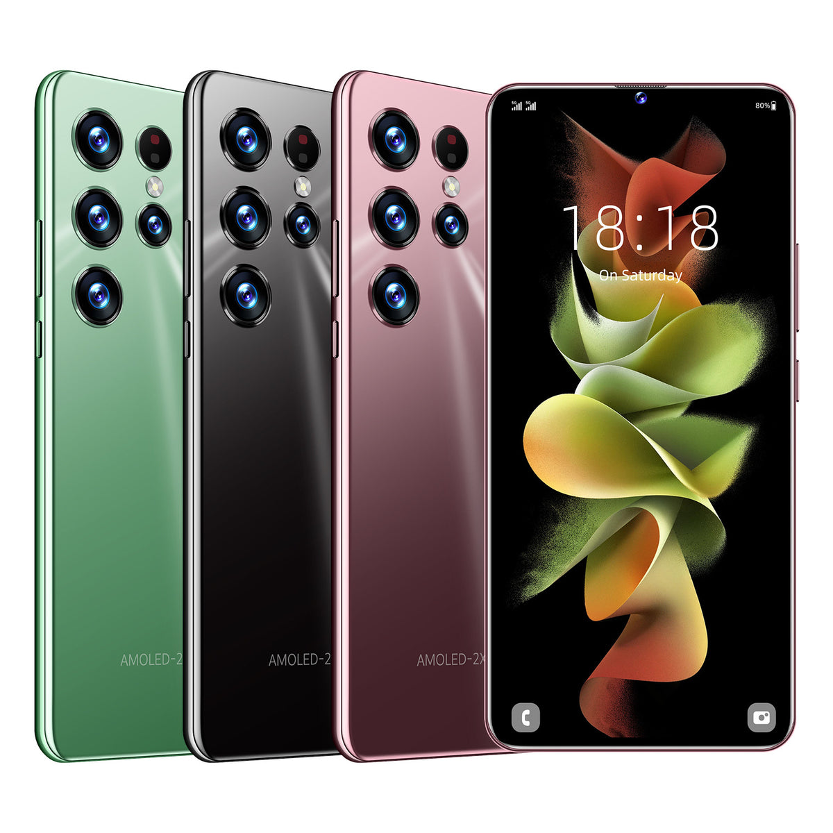 S22Ultra 6.8-Inch Android Smartphone – Colour Options