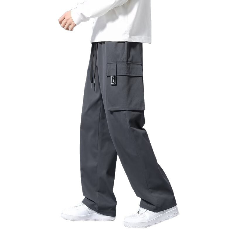 Men's Drawstring Utility Cargo Pants
