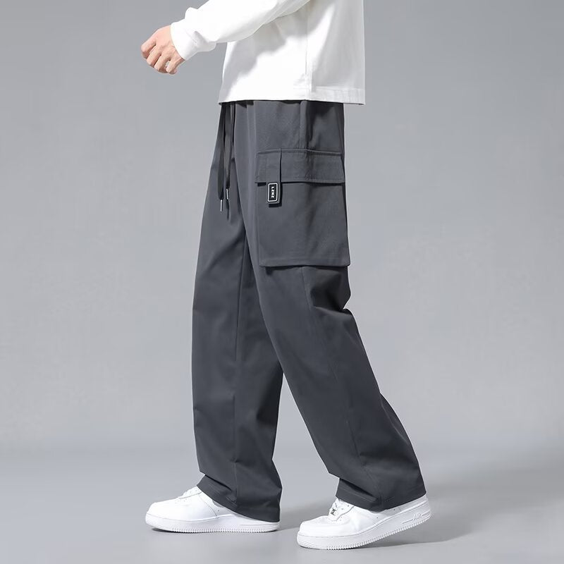 Men's Drawstring Utility Cargo Pants